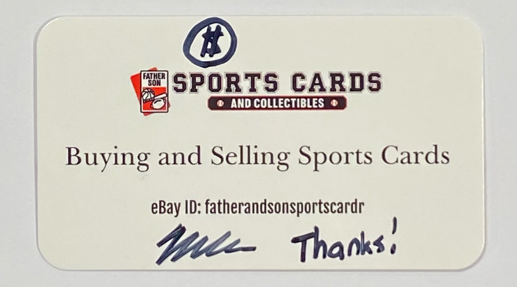 Father Son Sports Cards and Collectibles Gift Card ($500)