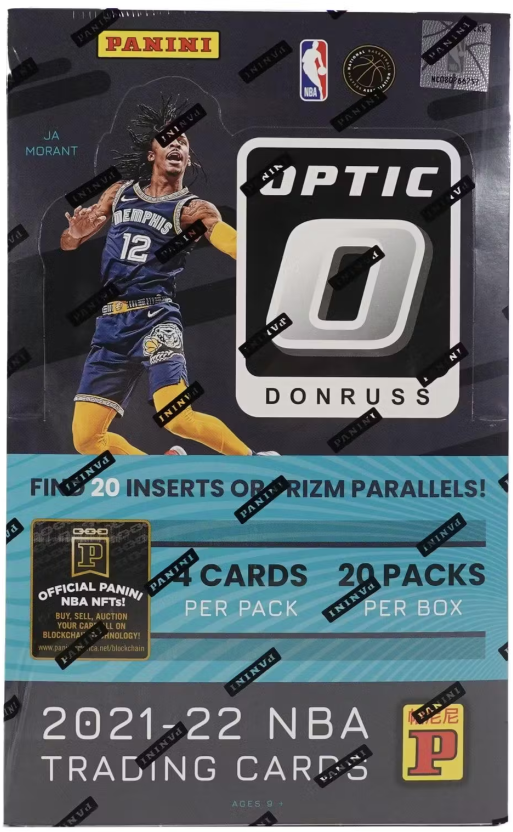 2021/22 Panini Donruss Optic Basketball Asia Tmall Box