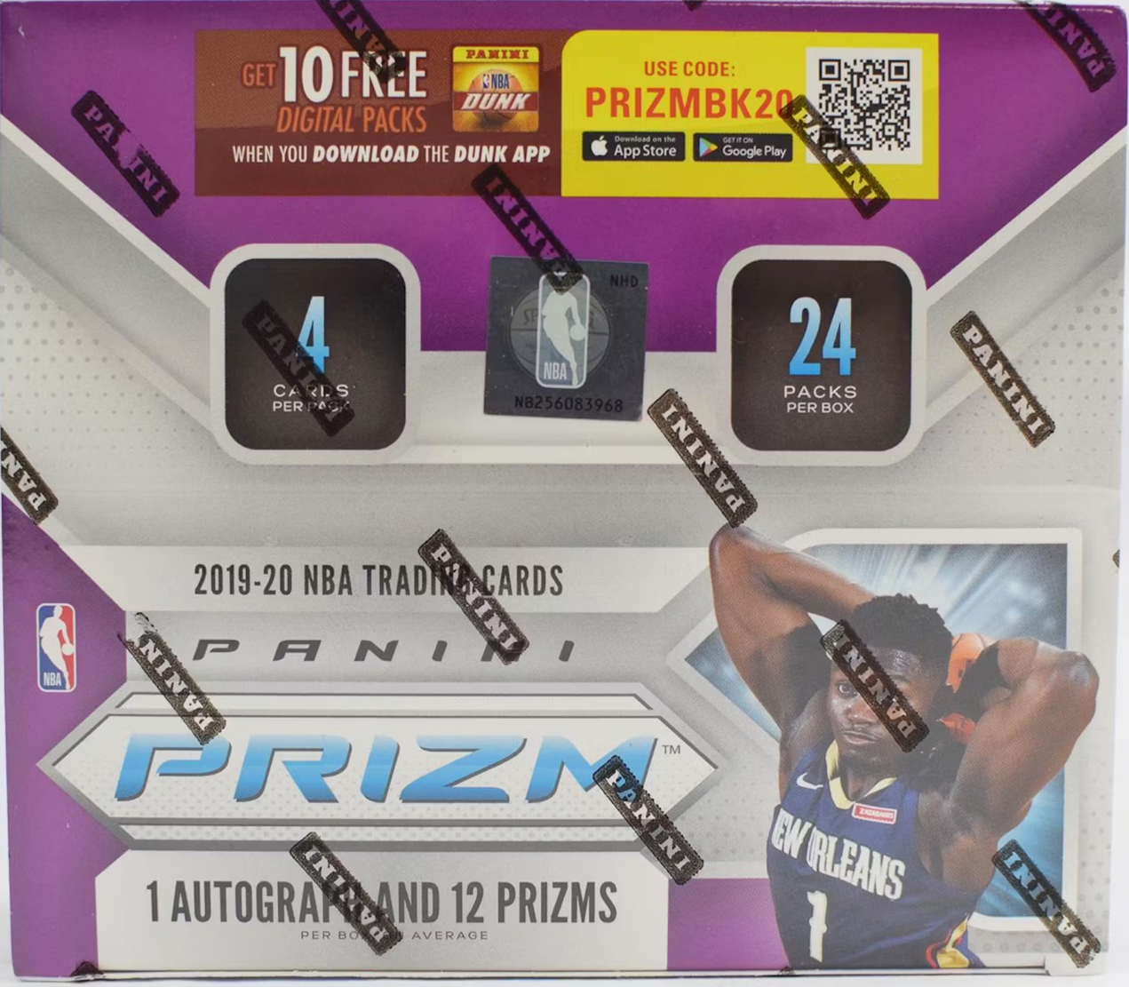 2019-20 Panini Prizm Basketball 24 Pack Retail Box