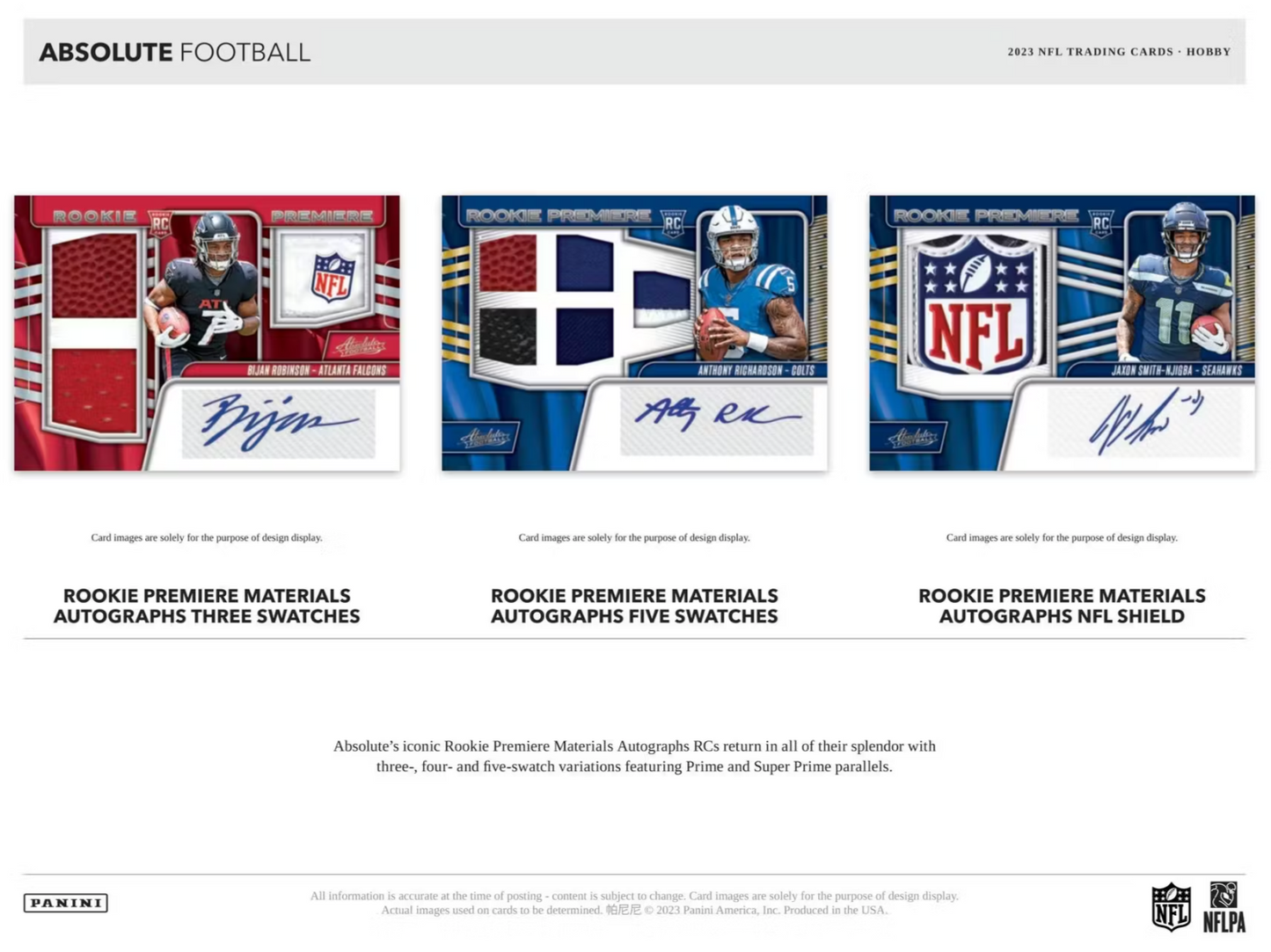 2023 Panini Absolute Football Hobby Box