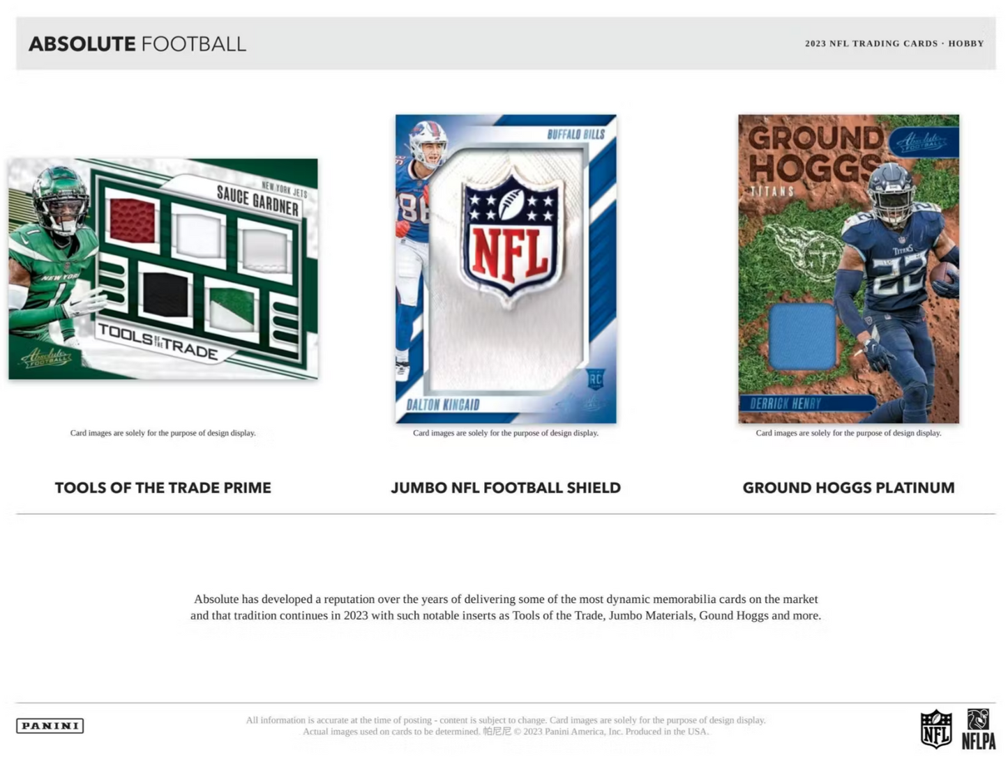 2023 Panini Absolute Football Hobby Box